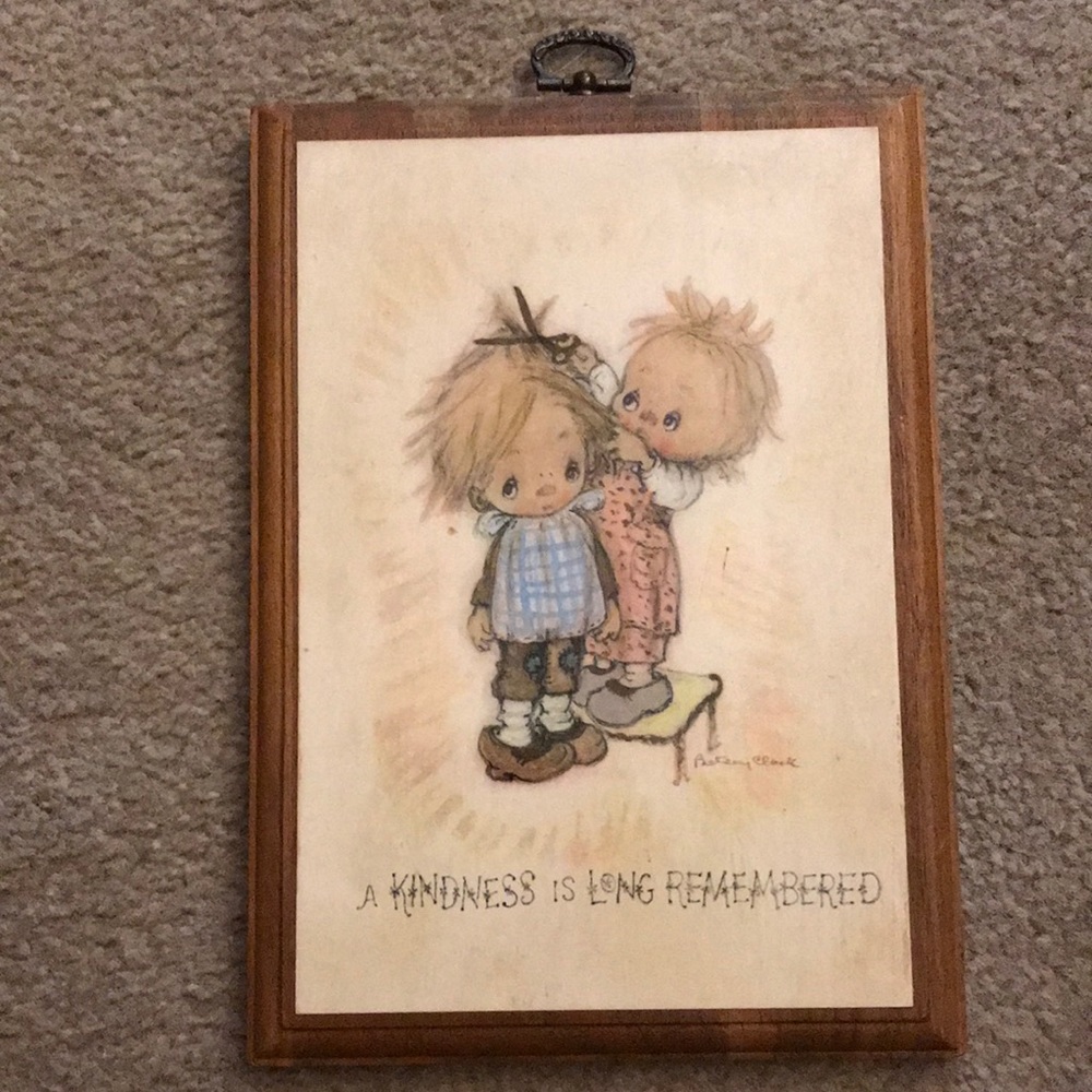 Hallmark Wall Plaque Betsy Clark